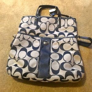 Coach Fold Over Tote